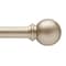 Kenney Mfg Kenney Chelsea 5/8" Standard Decorative Window Curtain Rod, 48-86", Soft Brass KN71705 - alternate 1